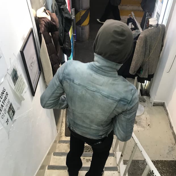 빈티지 청자켓