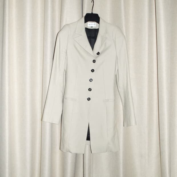 Wool Linen Single Coat