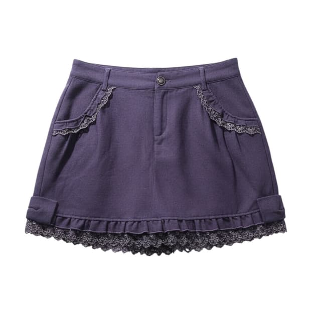 액시즈팜 퍼플 팬츠