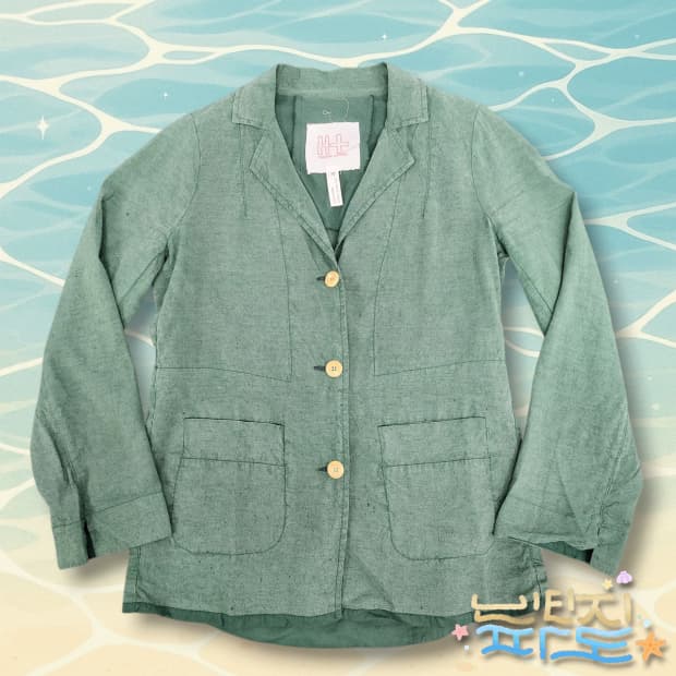 36 Hannoh Wessel 아노베셀 린넨 자켓