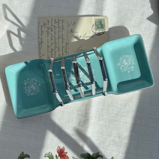 영국 빈티지 Midwinter Stylecraft 민트 토스트랙