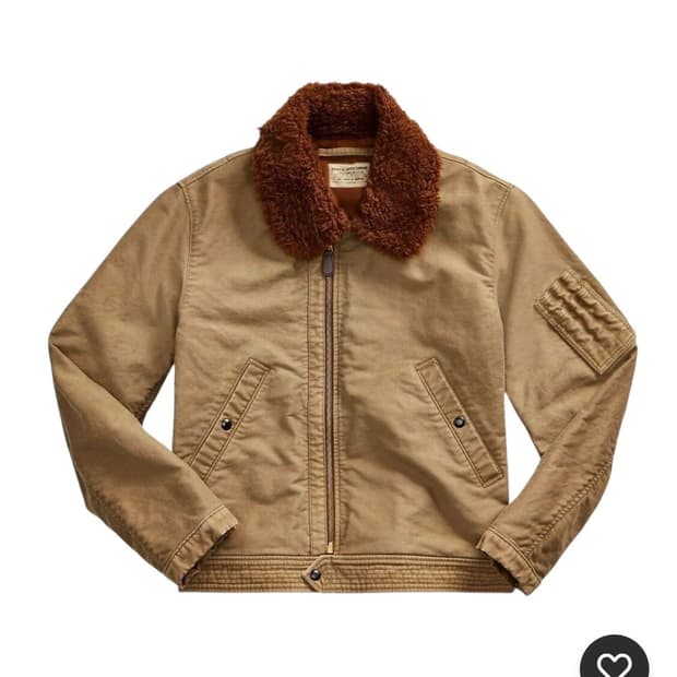 Rrl 정글클로스 플라이트 자켓 xl