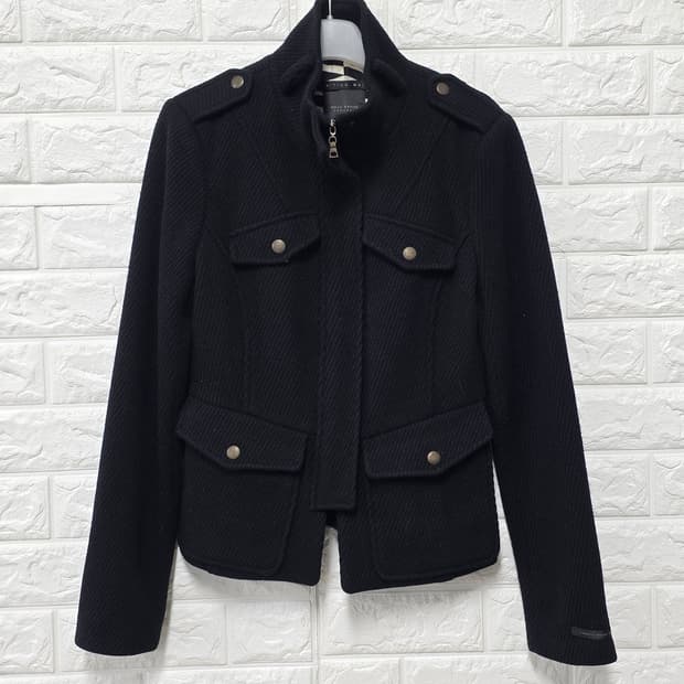 택포// S 모조에스핀 코듀로이 블랙 자켓