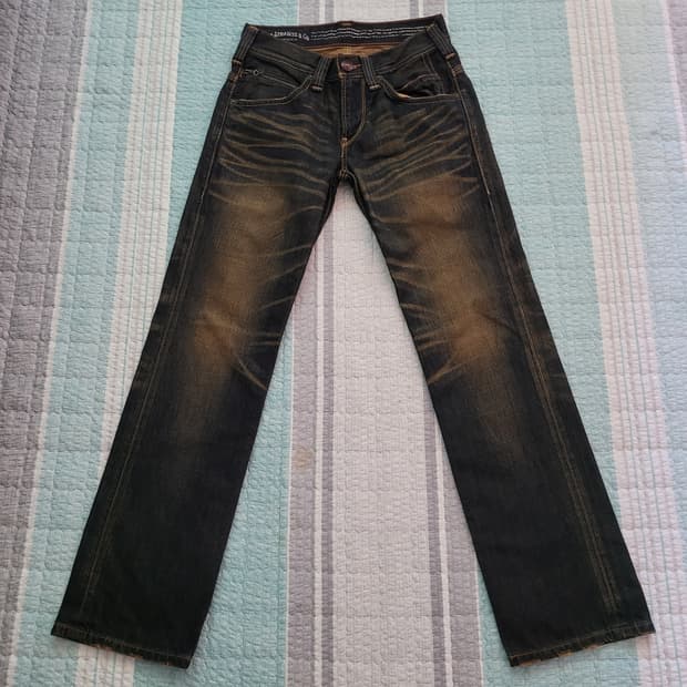 리바이스 재팬 LX 502 럭셔리클래식 빈티지녹워싱진 30사이즈