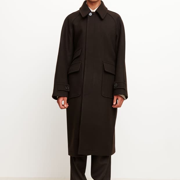 투어리스트 발마칸 코트 브라운