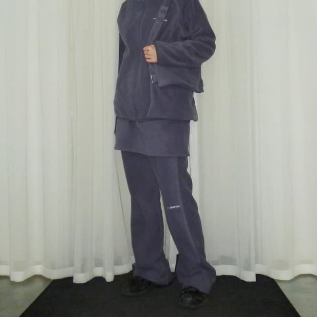 지초이컴포트 24-006 쿨그레이 레이어드 팬츠 2