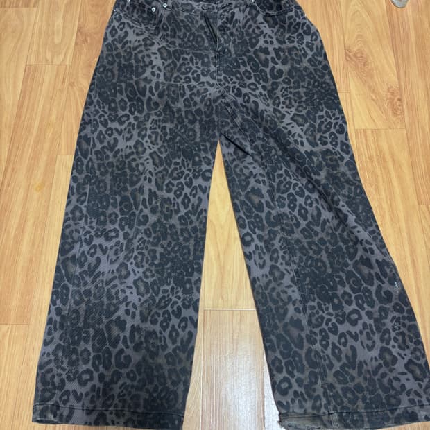 아캄 레오파드 팬츠 퍼플 2사이즈