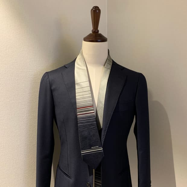 발렌시아가(BALENCIAGA) 명품 클래식 정장넥타이 7.9cm