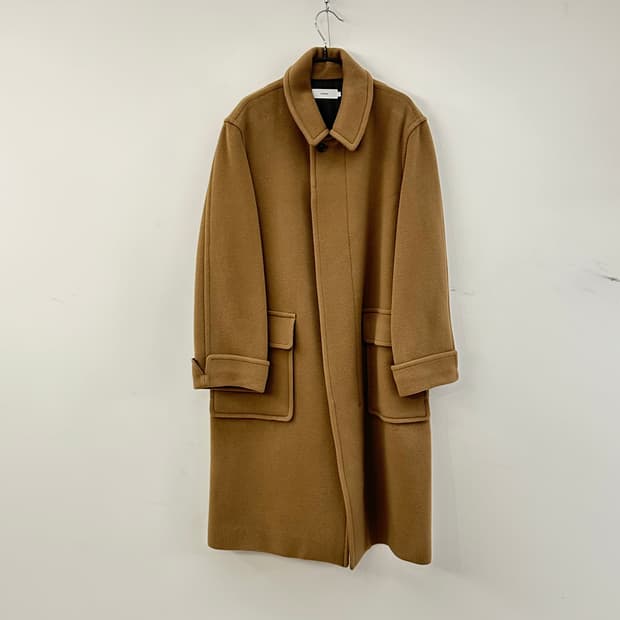 그라프페이퍼 울 캐시 코트 