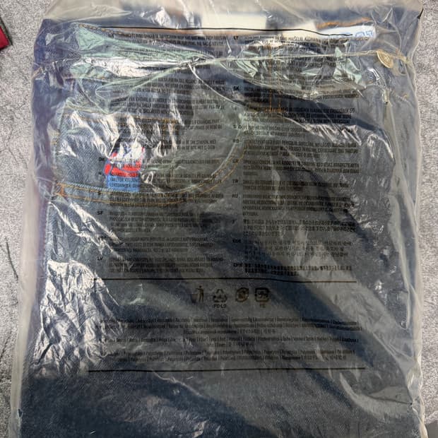 폴라스케이트 구형 빅보이 데님팬츠 새제품