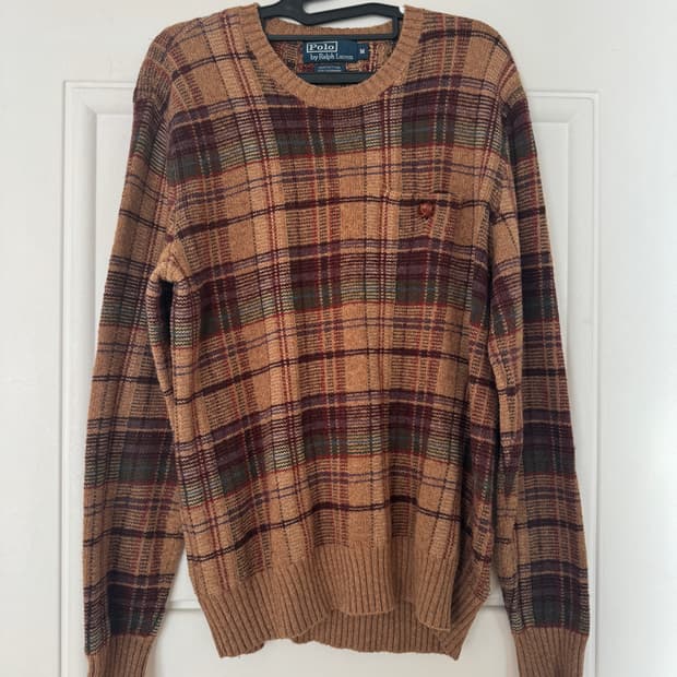 랄프로렌 캐시미어 혼방 니트 M