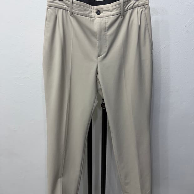 정품) 타임옴므 한섬 22ss 베이지 슬랙스 바지 78(30)