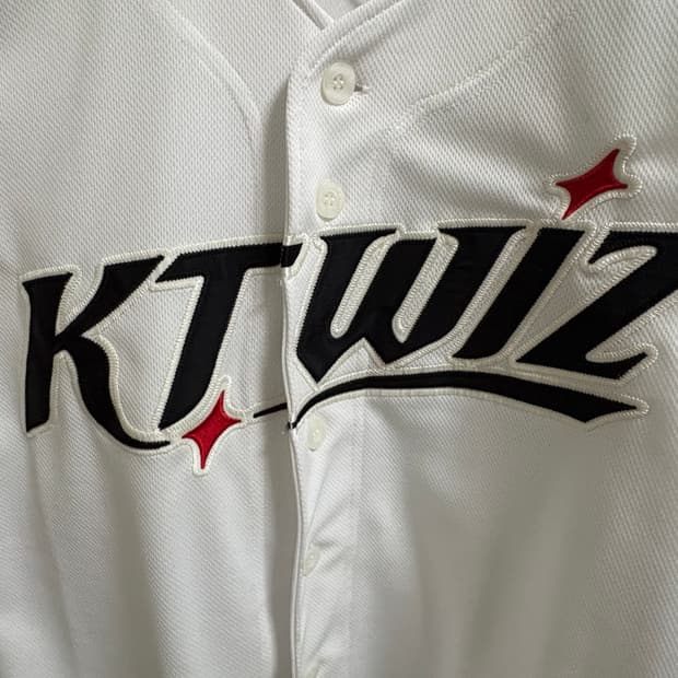 Kt wiz 야구 레플리카 홈 유니폼 2025