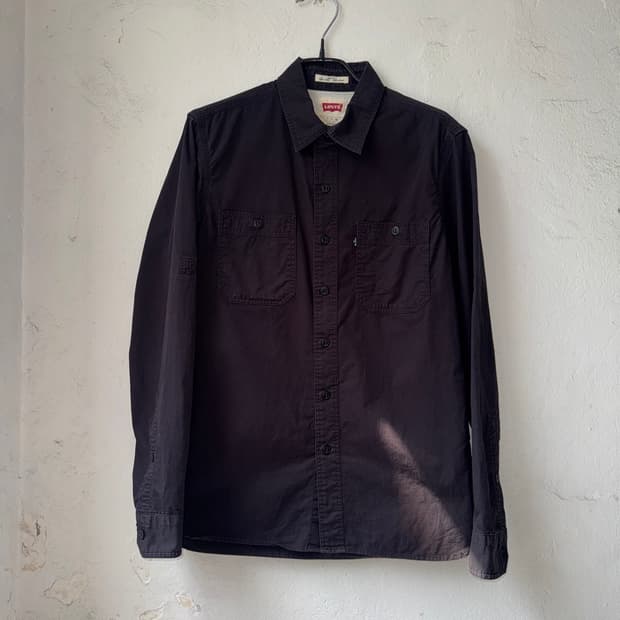 [S]levis 리바이스 블랙 워크 셔츠