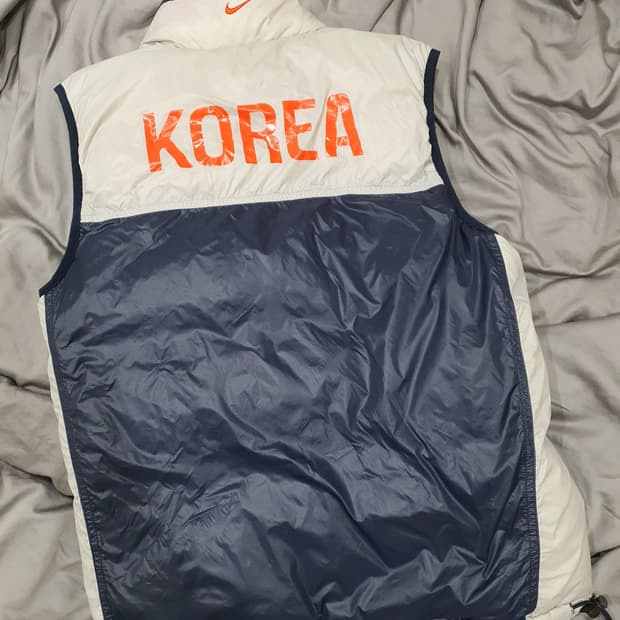 나이키 국가대표 리버시블 패딩 베스트