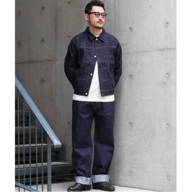 [32, 새상품]페로우즈 PHERROW'S  500SW 원워시 데님팬츠