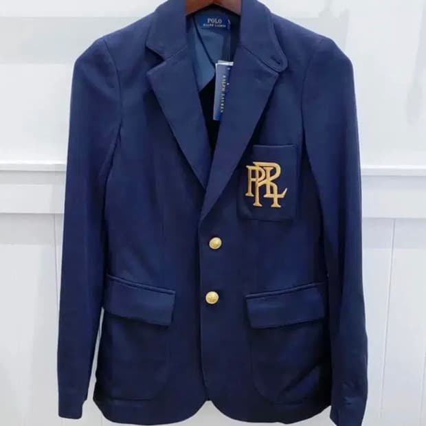 폴로랄프로렌 자켓 니트블레이저 네이비