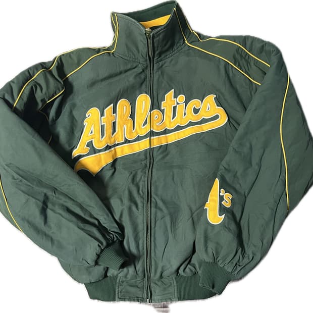 오클랜드 마제스틱 더그아웃 자켓