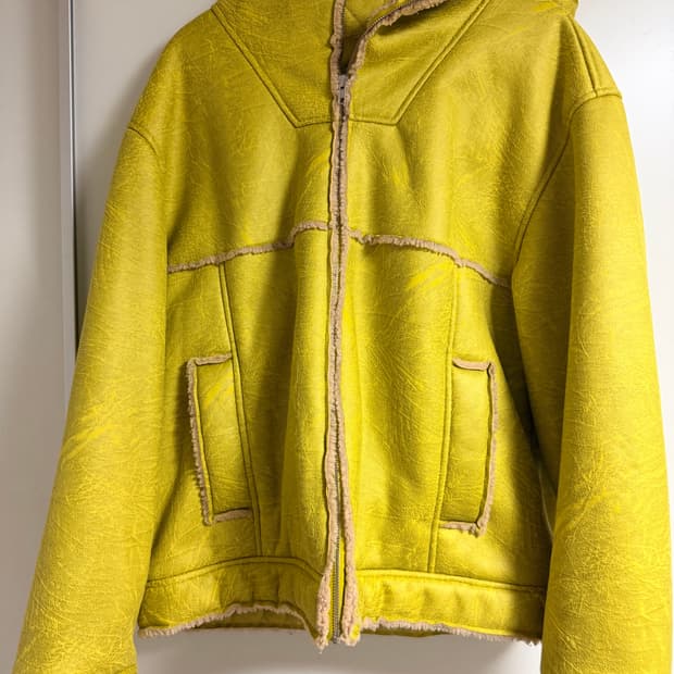 슈프림 Faux shearling jacket