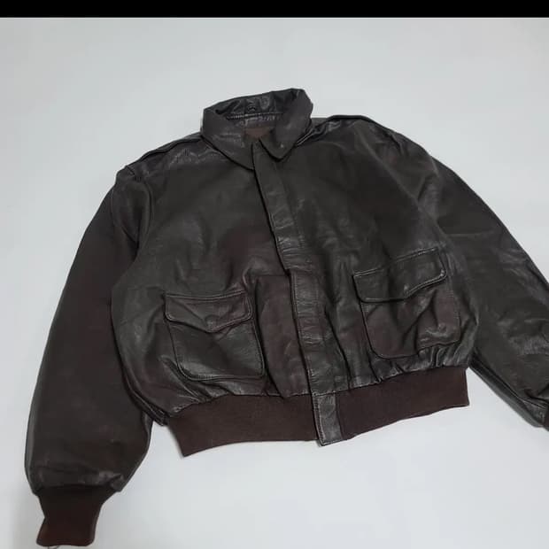 빈티지 a-2 레더자켓
