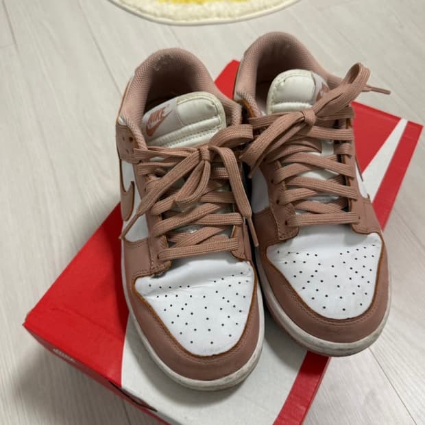 (W)나이키 덩크 로우 로즈 위스퍼