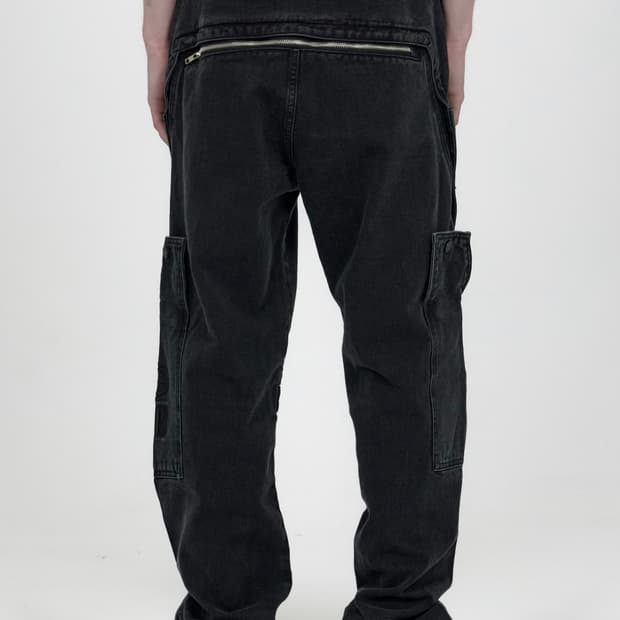 MPa H-ZIP POCKET PANTS (BLACK)