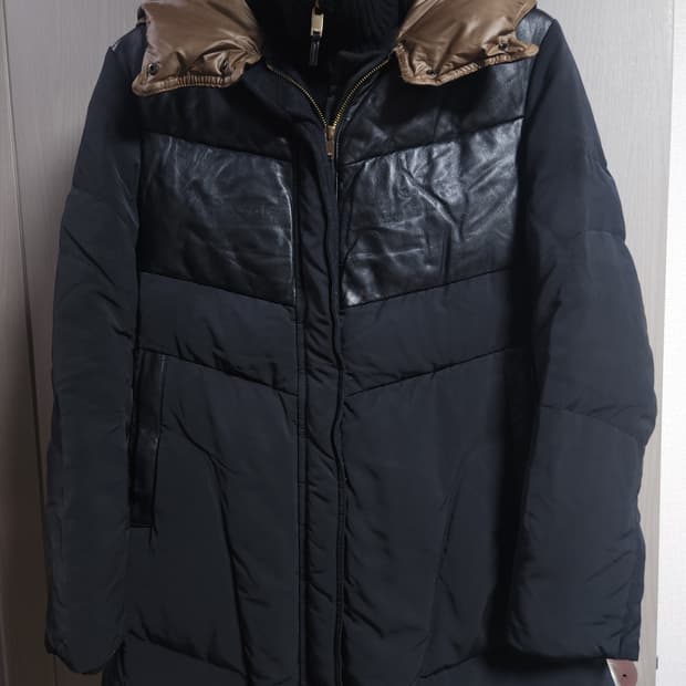 한섬 타임 오리털 패딩점퍼, 88-98-165