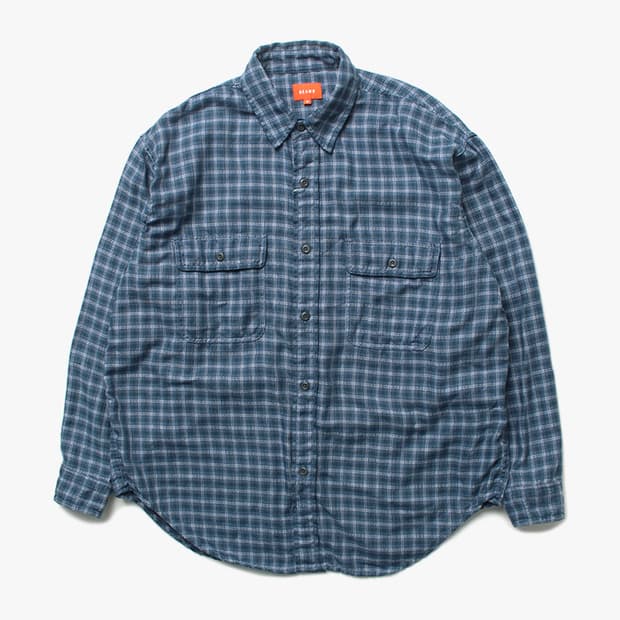  (새상품) BEAMS "Blue Check Shirts"