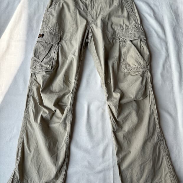 폴로 진스 립스탑 카고팬츠 32
