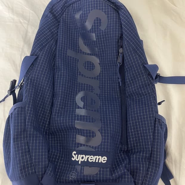슈프림 24ss 백팩 네이비