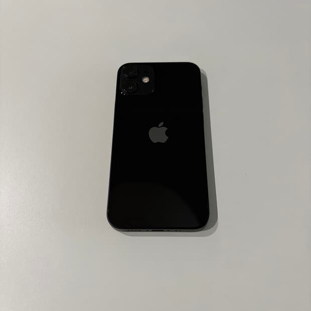애플 아이폰 12미니 블랙 64 GB 블랙