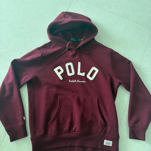 폴로 후드티 L