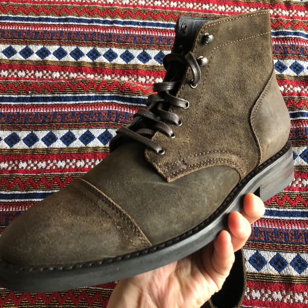 Thursday 브라운 스웨이드 부츠 275 미사용