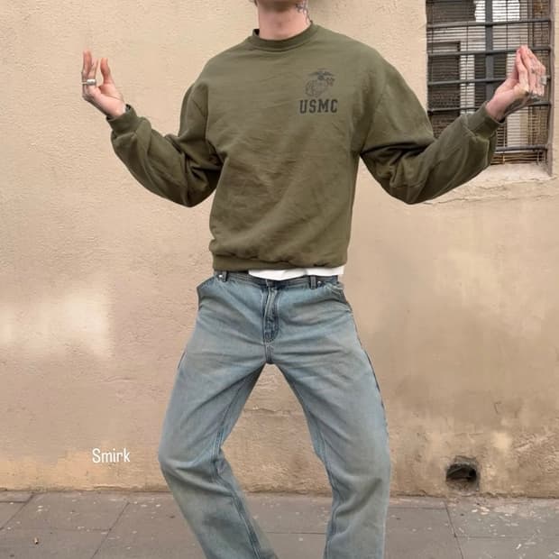 🇺🇸 90s USMC 스웻셔츠 맨투맨