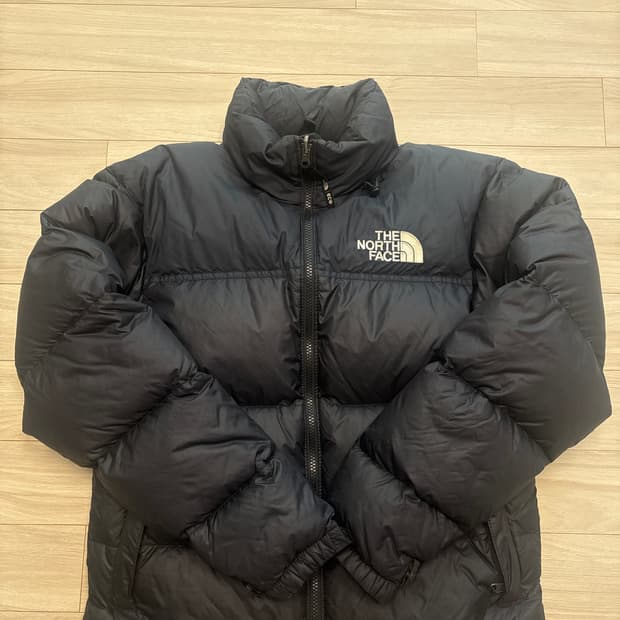 노스페이스 눕시 에코 패딩 블랙 S