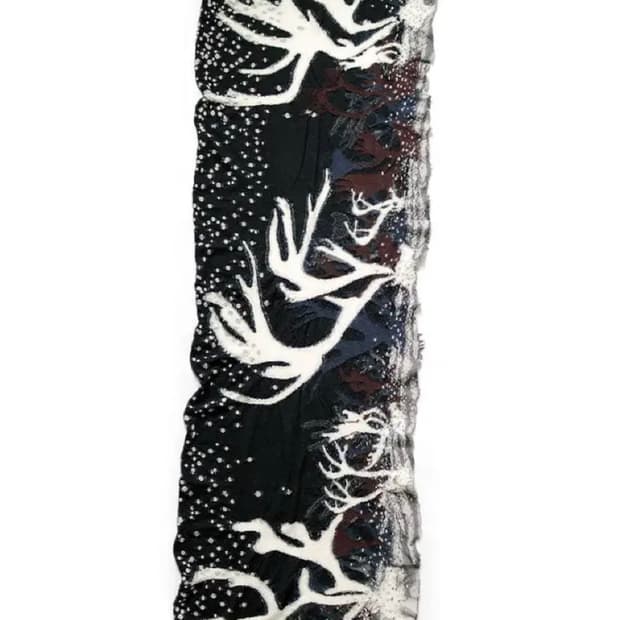 캐피탈 축융 울 저니 카리브 순록 머플러