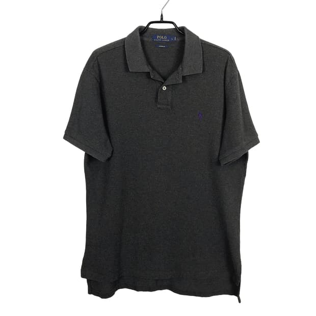 폴로 랄프로렌 POLO 회색 반팔 카라티셔츠 남성L (105)