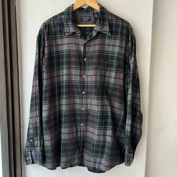[XL] 트레이더베이 체크셔츠 TRADER BAY SHIRT