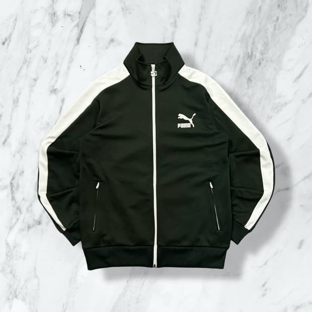 퓨마 로고 트랙탑 져지