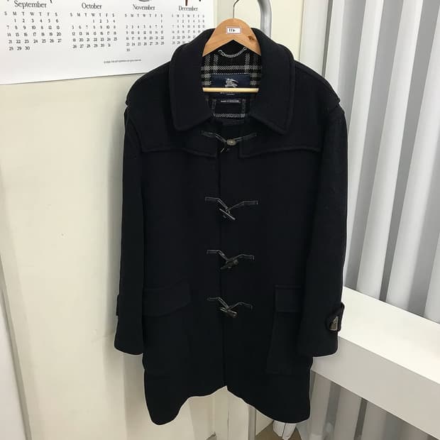 버버리 울 더플 코트
