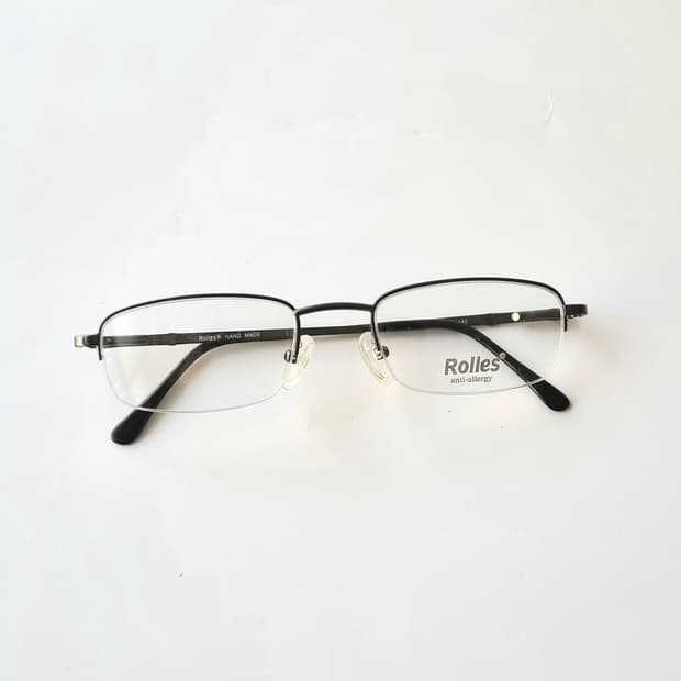 데드스탁 긱시크 안티알러지 슬림 반무테 안경테 708