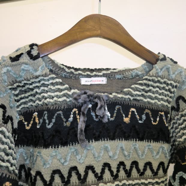 Wave Texture Knit