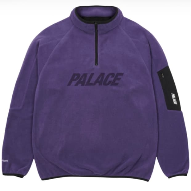 L) 팔라스 폴라텍 1/4 집업 퍼플