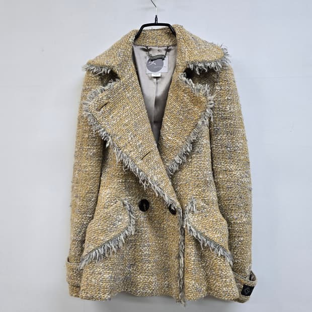 오브제 도톰 울 트위드 자켓