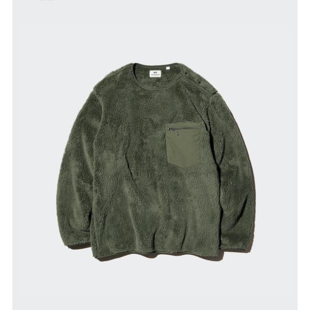 유니클로X엔지니어드 가먼츠 콜라보 후리스