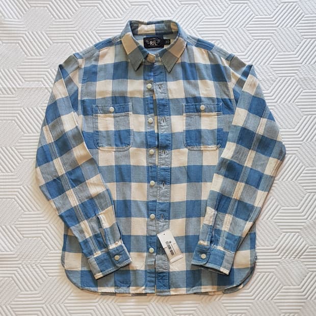 [M] RRL 플란넬 워크셔츠 팝니다.