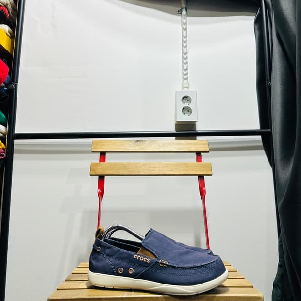 M8 265) 크록스 운동화 남성 남자 신발 왈루 네이비