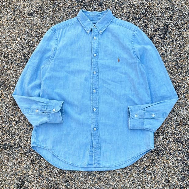 폴로 랄프로렌(polo ralph lauren) 샴브레이 데님 셔츠