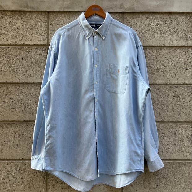 1990s POLO RALPH LAUREN BIG SHIRT 폴로빅셔츠