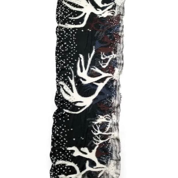 [Os] 캐피탈 축융 울 저니 카리브 순록 머플러